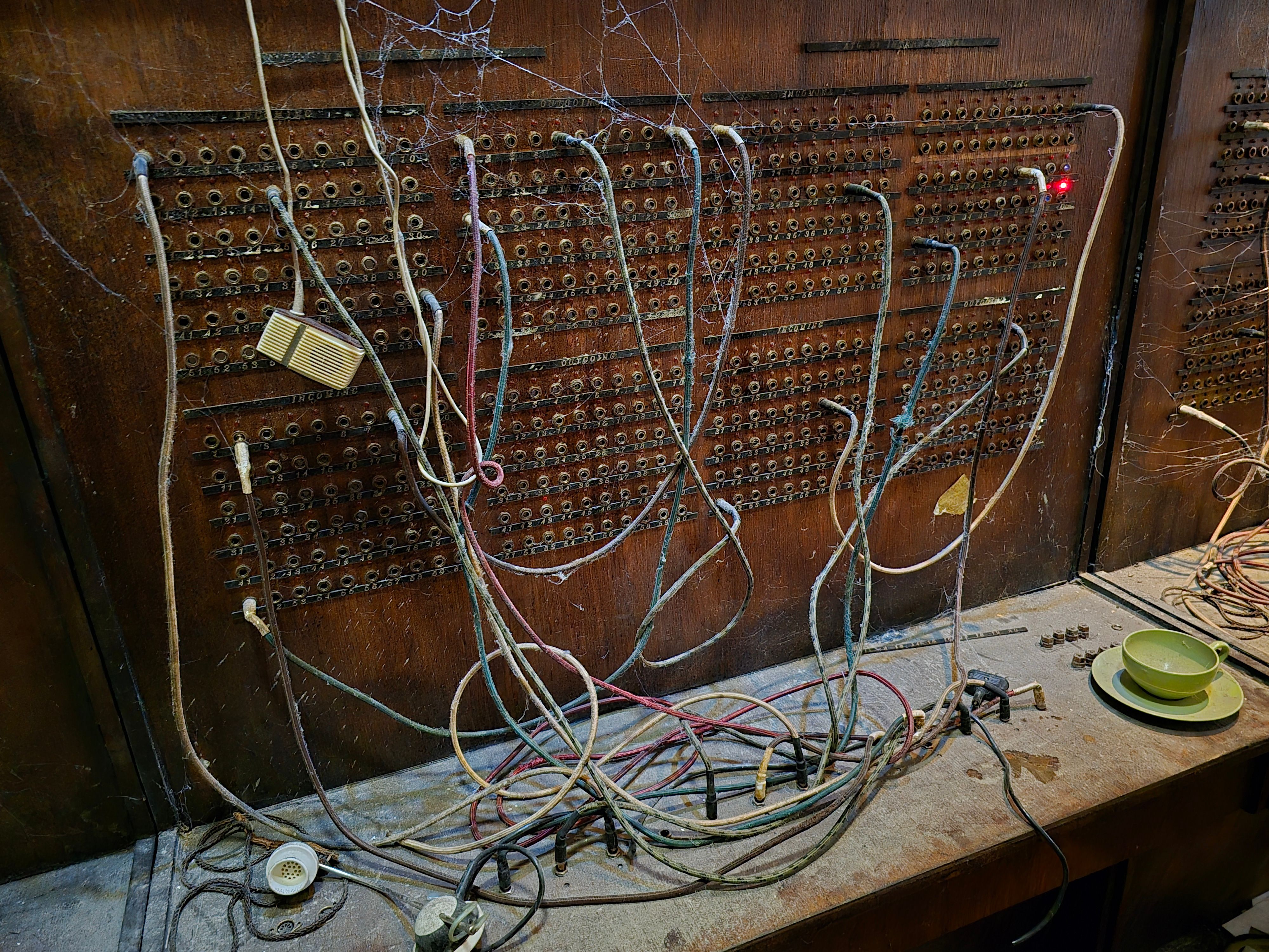 09sep24 - dusty switchboard from the time - rone exhibit