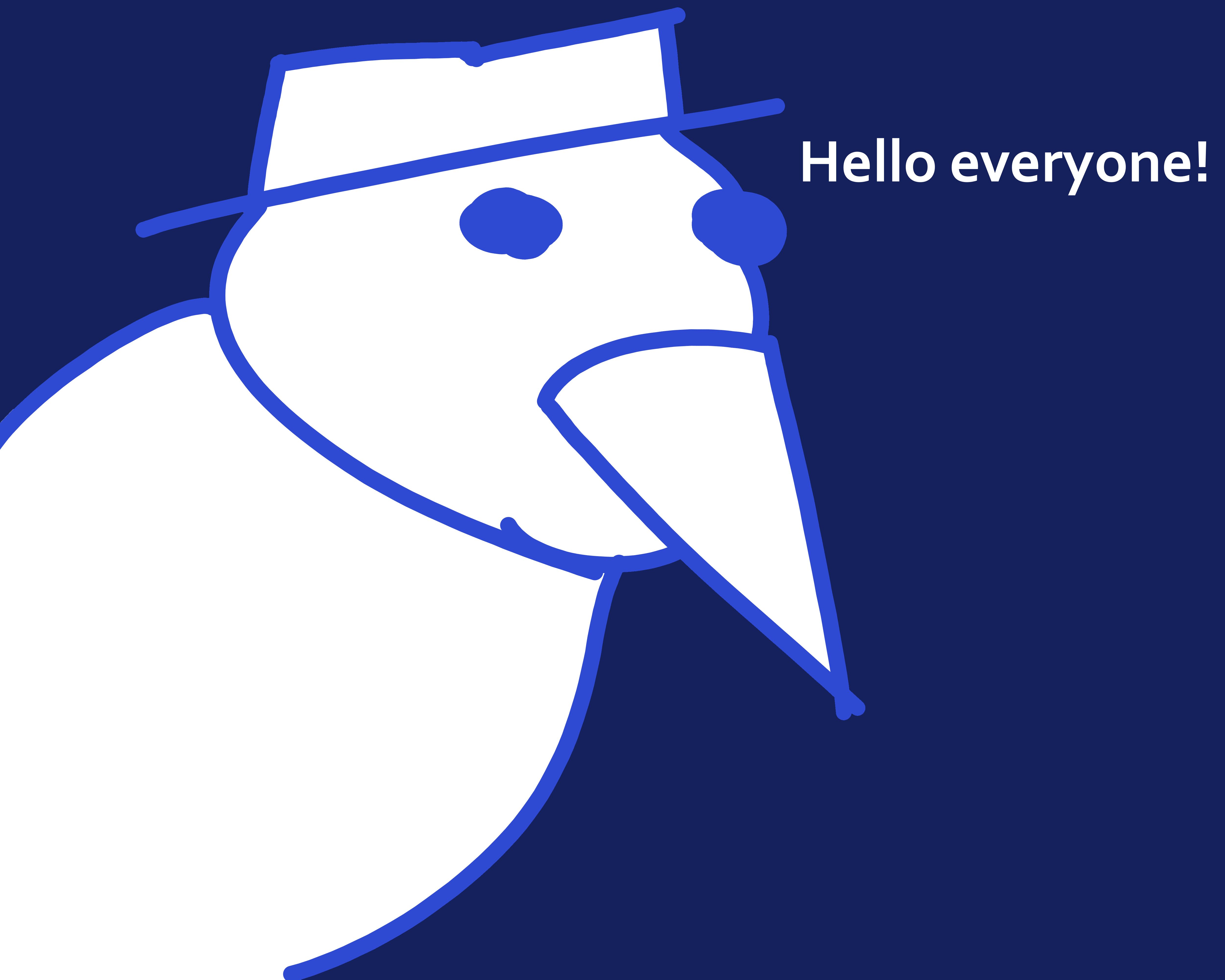 12jun24 - first shot at a logo, hi bird guy!